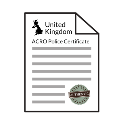 acro police certificate