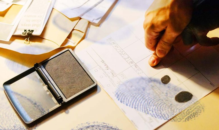 Fingerprinting to get a FBI Background Check