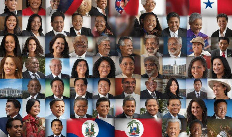 Candidates in Panama Elections