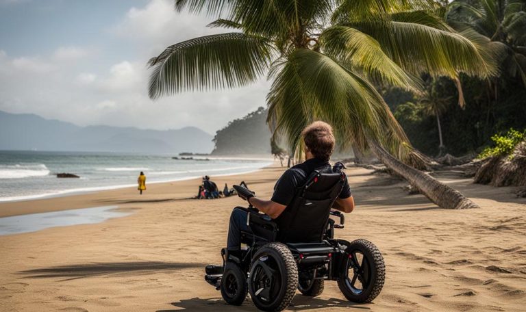 amphibious wheelchair