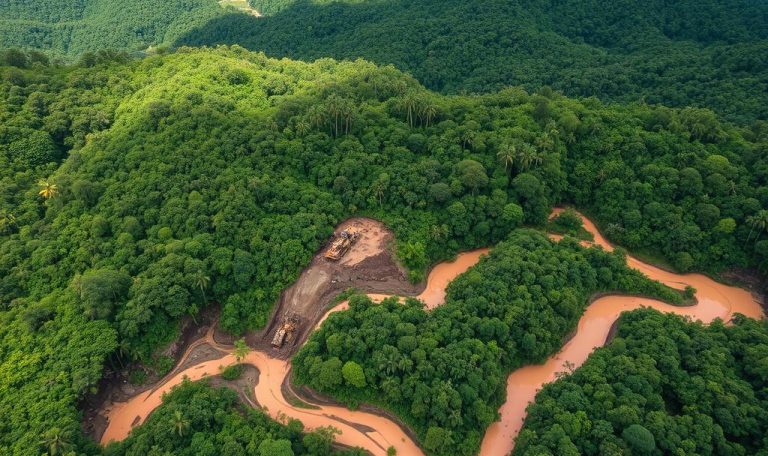 Rampant Illegal Gold Mining risks Corcovado National Park in Costa Rica