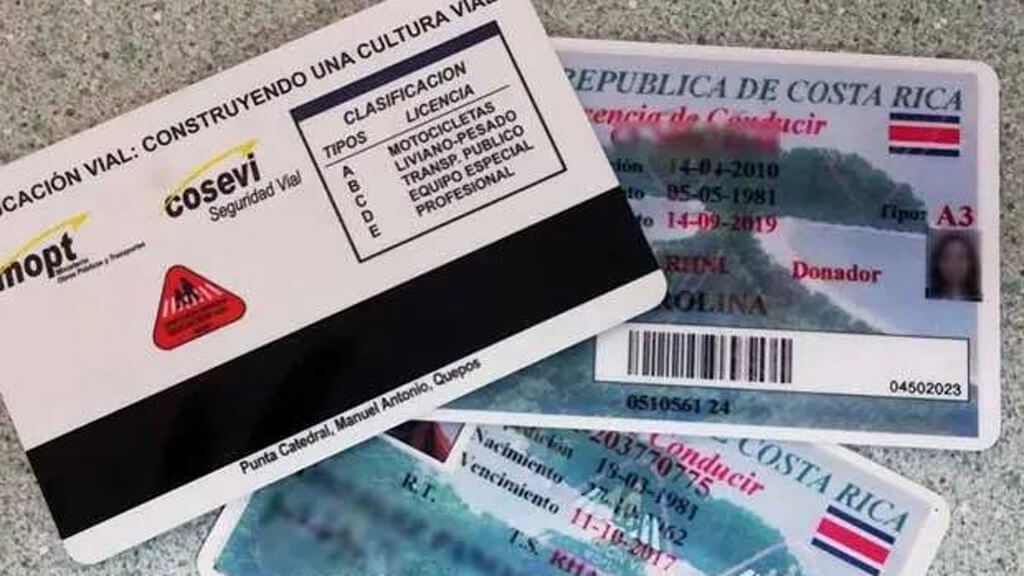 Driving License Costa Rica