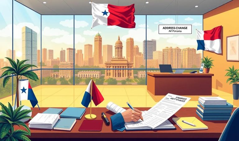 panama address change process