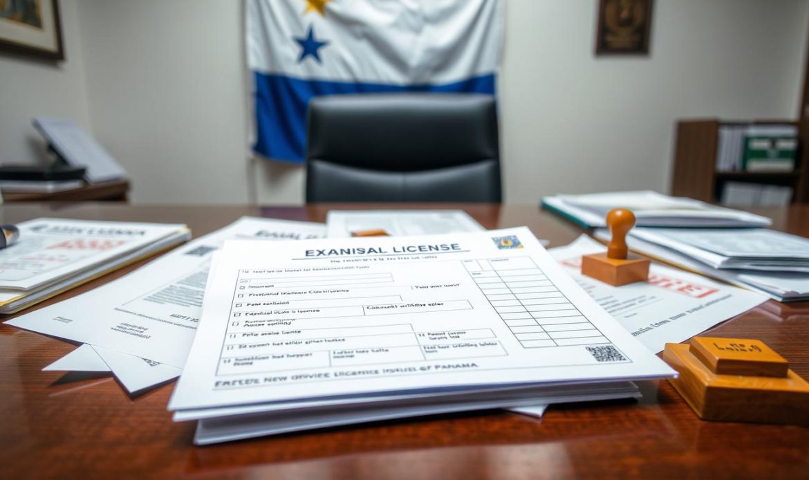 panama driver's license exam