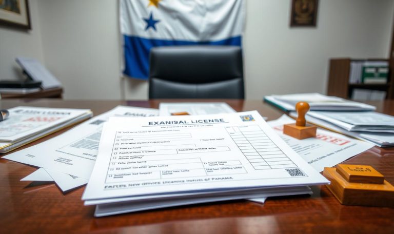 panama driver's license exam