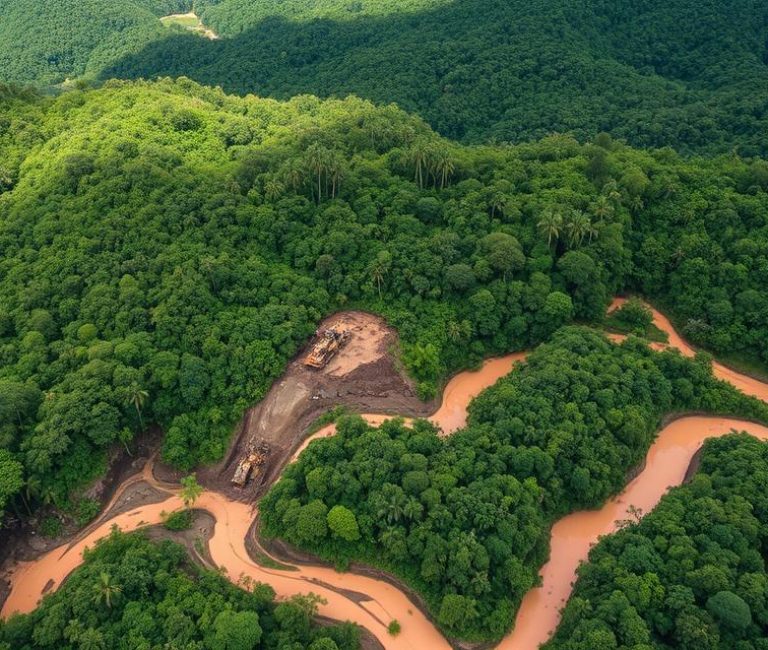 Rampant Illegal Gold Mining risks Corcovado National Park in Costa Rica