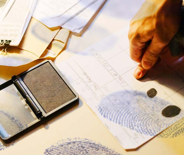 Fingerprinting to get a FBI Background Check