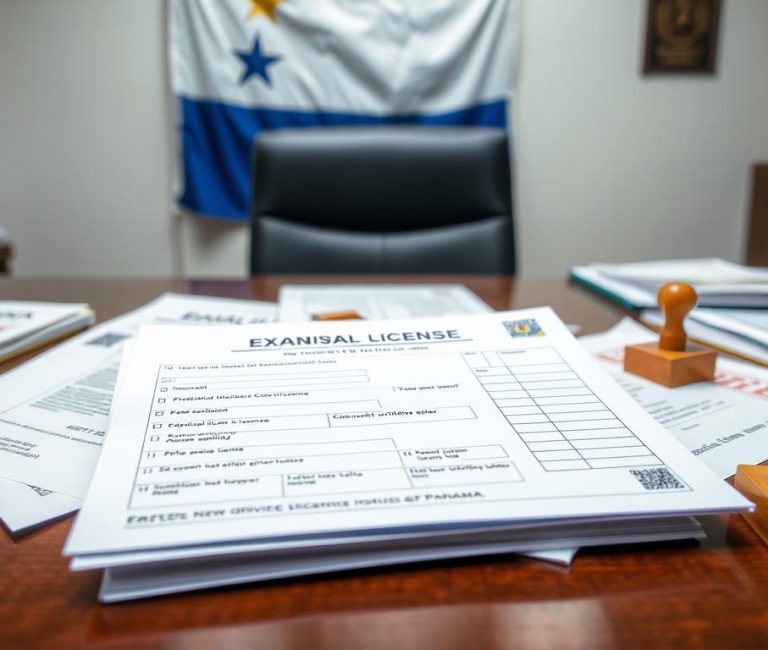 panama driver's license exam