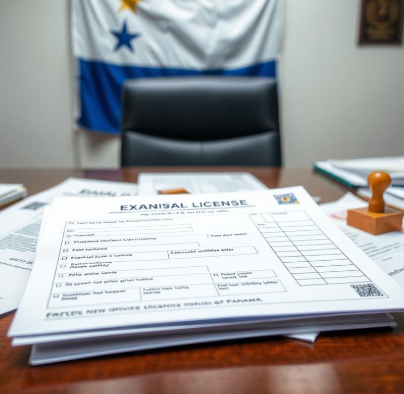 panama driver's license exam