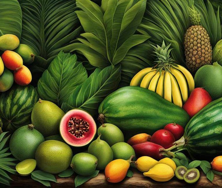 tropical fruits from Costa Rica and Panama